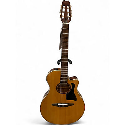 Used Yamaha APX5NA Natural Classical Acoustic Electric Guitar