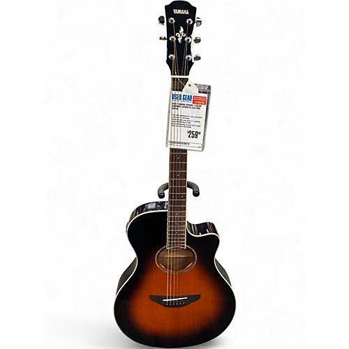 Used Yamaha APX600 2 Color Sunburst Acoustic Electric Guitar 2 Color Sunburst