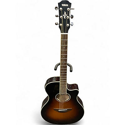 Used Yamaha APX600 2 Color Sunburst Acoustic Electric Guitar