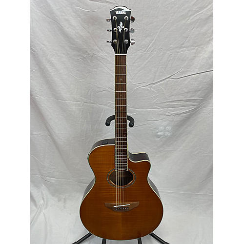 Yamaha Used Yamaha APX600 Antique Natural Acoustic Electric Guitar Antique Natural