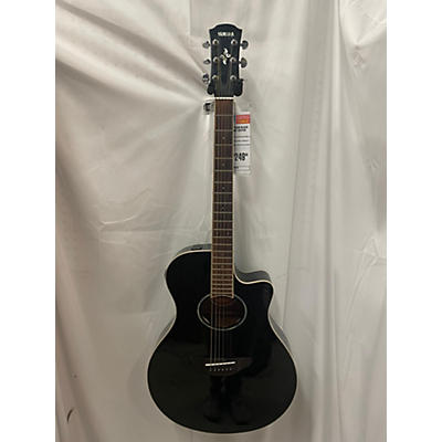 Yamaha Used Yamaha APX600 Black Acoustic Electric Guitar