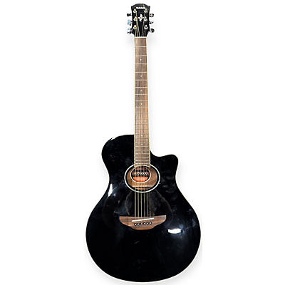 Yamaha Used Yamaha APX600 Black Acoustic Electric Guitar