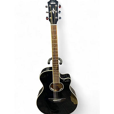 Used Yamaha APX600 Black Acoustic Electric Guitar