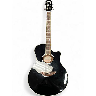 Used Yamaha APX600 Black Acoustic Electric Guitar