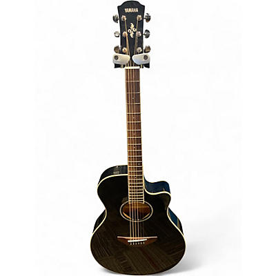 Used Yamaha APX600 Black Acoustic Electric Guitar