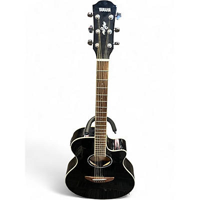 Used Yamaha APX600 Black Acoustic Electric Guitar