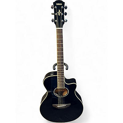 Used Yamaha APX600 Black Acoustic Electric Guitar