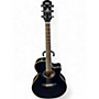 Used Yamaha APX600 Black Acoustic Electric Guitar Black