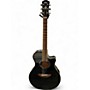 Used Yamaha APX600 Black Acoustic Electric Guitar Black