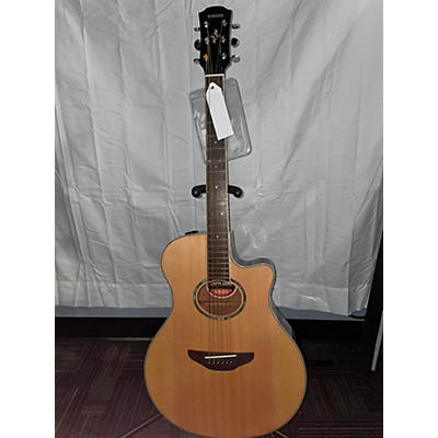 Yamaha Used Yamaha APX600 Natural Acoustic Electric Guitar