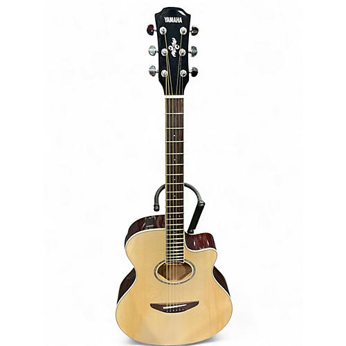 Used Yamaha APX600 Natural Acoustic Electric Guitar Natural