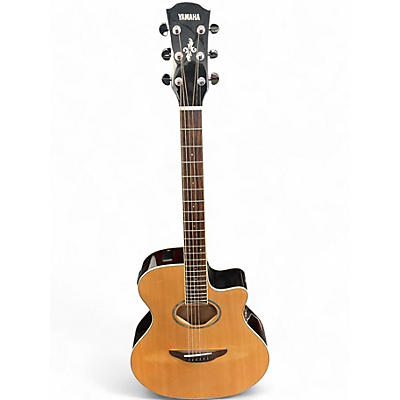 Used Yamaha APX600 Natural Acoustic Electric Guitar