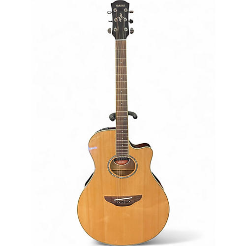 Used Yamaha APX600 Natural Acoustic Electric Guitar Natural