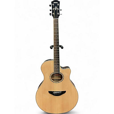 Used Yamaha APX600 Natural Acoustic Electric Guitar