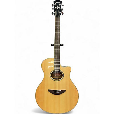 Used Yamaha APX600 Natural Acoustic Electric Guitar