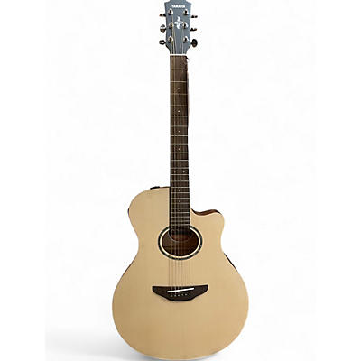 Used Yamaha APX600 Natural Acoustic Electric Guitar
