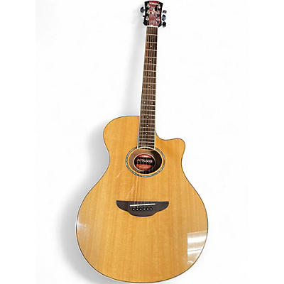 Used Yamaha APX600 Natural Acoustic Electric Guitar