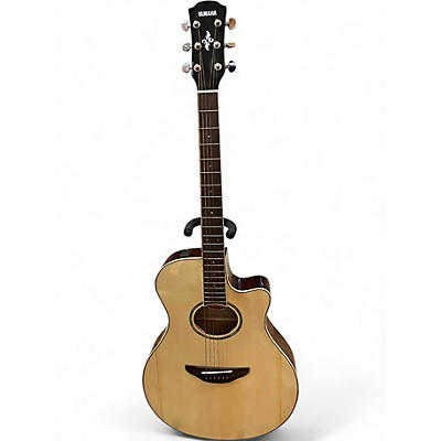 Used Yamaha APX600 Natural Acoustic Electric Guitar