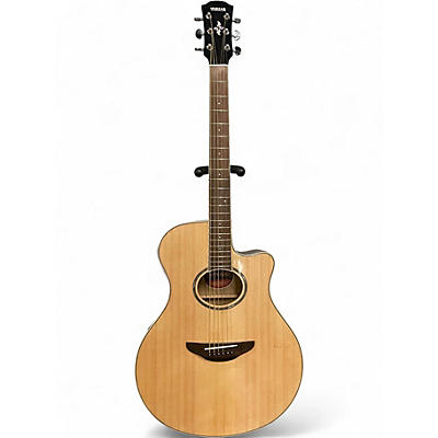 Used Yamaha APX600 Natural Acoustic Electric Guitar