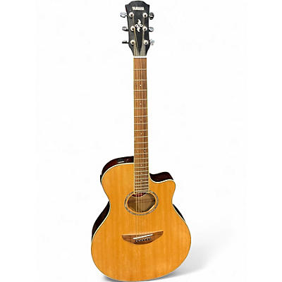 Used Yamaha APX600 Natural Acoustic Electric Guitar