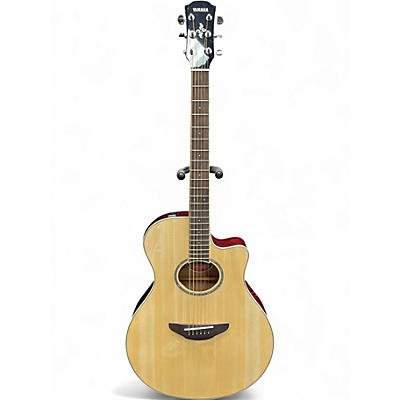 Used Yamaha APX600 Natural Acoustic Electric Guitar
