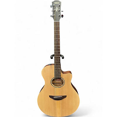 Used Yamaha APX600 Natural Acoustic Electric Guitar