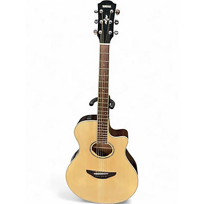 Used Yamaha APX600 Natural Acoustic Electric Guitar