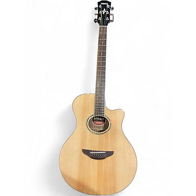 Used Yamaha APX600 Natural Acoustic Electric Guitar