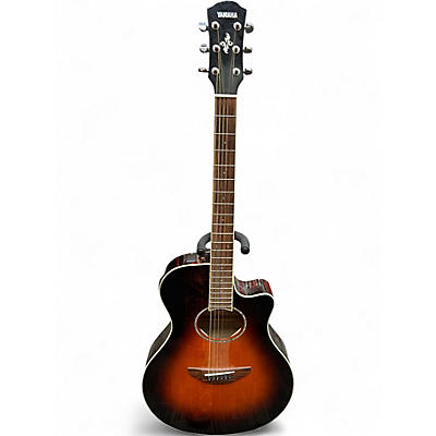 Used Yamaha APX600 SUNBURST Acoustic Electric Guitar