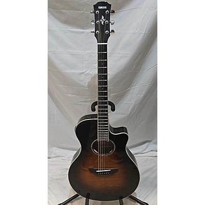 Yamaha Used Yamaha APX600 Sunburst Acoustic Electric Guitar