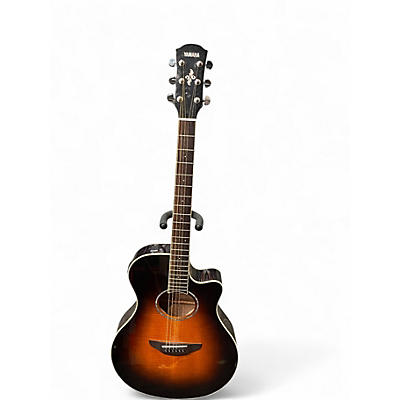 Used Yamaha APX600 Sunburst Acoustic Electric Guitar