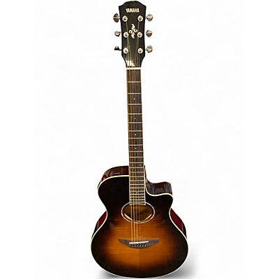 Used Yamaha APX600 Sunburst Acoustic Electric Guitar