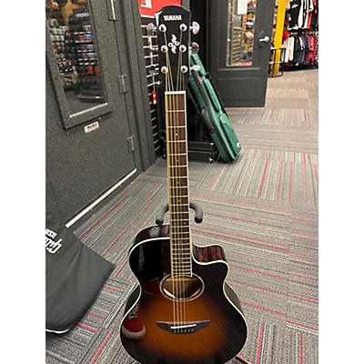 Yamaha Used Yamaha APX600 Tobacco Burst Acoustic Electric Guitar