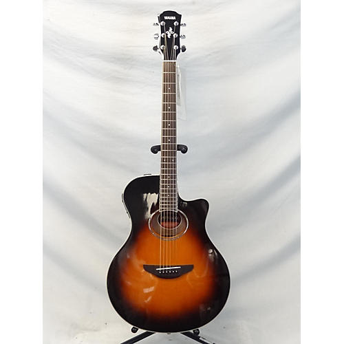 Yamaha Used Yamaha APX600 Tobacco Sunburst Acoustic Electric Guitar Tobacco Sunburst