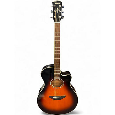Used Yamaha APX600 Vintage Sunburst Acoustic Electric Guitar