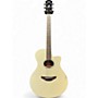 Used Yamaha APX600 Vintage White Acoustic Electric Guitar Vintage White