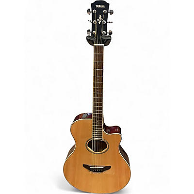 Used Yamaha APX600M Natural Acoustic Electric Guitar