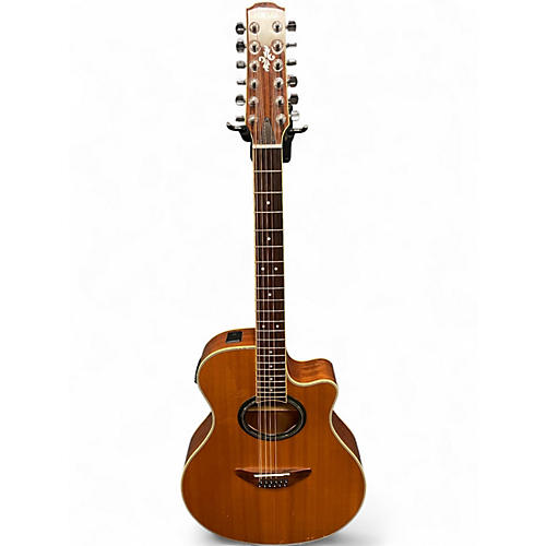 Used Yamaha APX700 Walnut Acoustic Electric Guitar Walnut