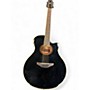 Used Yamaha APX700II Black Acoustic Electric Guitar Black