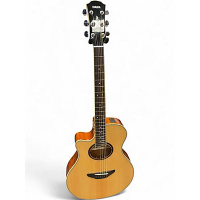 Used Yamaha APX700II L Natural Acoustic Guitar