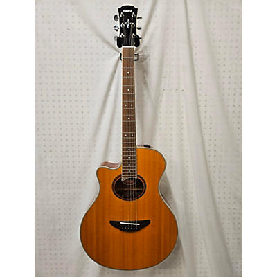 Yamaha Used Yamaha APX700II Natural Acoustic Electric Guitar