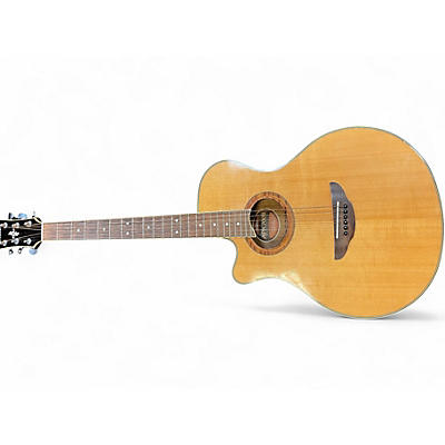 Used Yamaha APX700II Natural Acoustic Electric Guitar