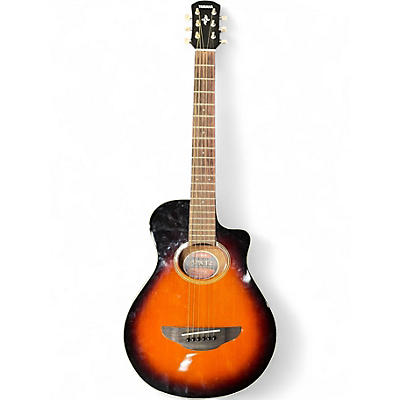 Used Yamaha APXT2 3 Color Sunburst Acoustic Electric Guitar