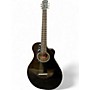 Used Yamaha APXT2 Black Acoustic Electric Guitar Black