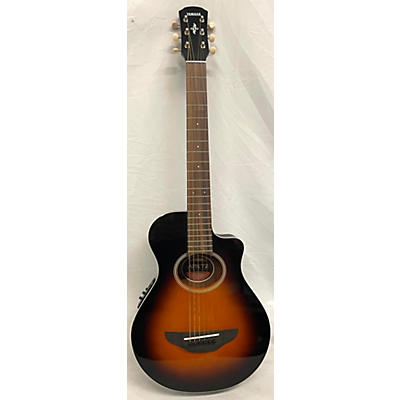 Yamaha Used Yamaha APXT2 Brown Sunburst Acoustic Electric Guitar