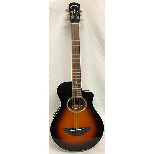 Yamaha Used Yamaha APXT2 Brown Sunburst Acoustic Electric Guitar Brown Sunburst