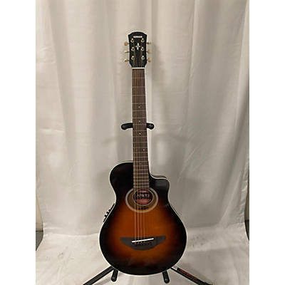 Yamaha Used Yamaha APXT2 Tobacco Sunburst Acoustic Electric Guitar