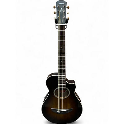 Used Yamaha APXT2EW 2 Tone Sunburst Acoustic Electric Guitar