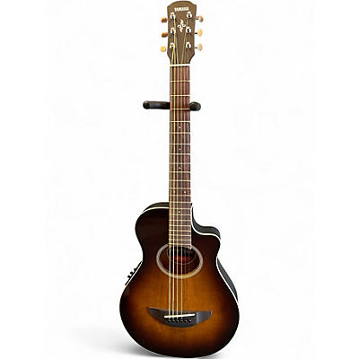 Used Yamaha APXT2EW Tobacco Burst Acoustic Electric Guitar