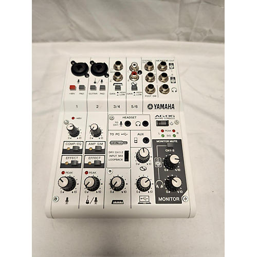 Yamaha Used Yamaha Ag06 Unpowered Mixer